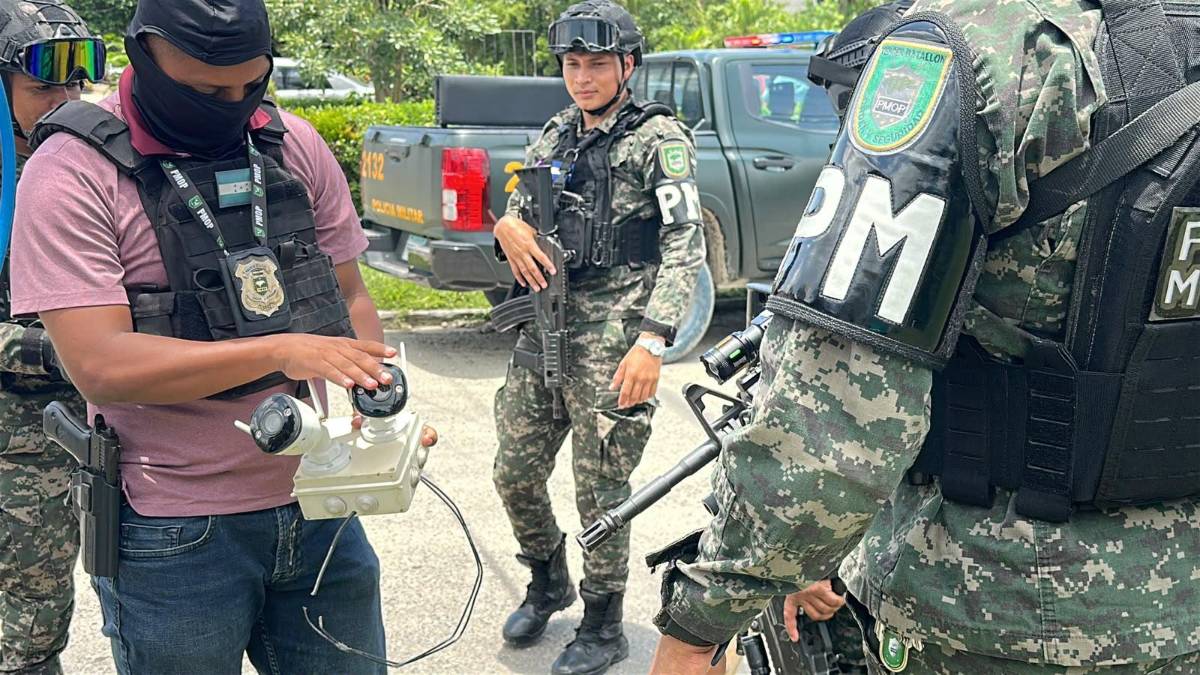 Desinstalan cámaras de vigilancia de pandillas en San Pedro Sula y Villanueva
