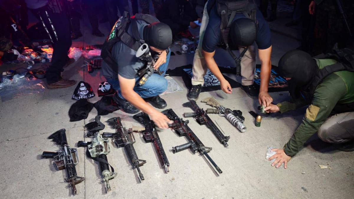 Capturan a supuesto pandillero y decomisan armamento en Montebello, Chamelecón