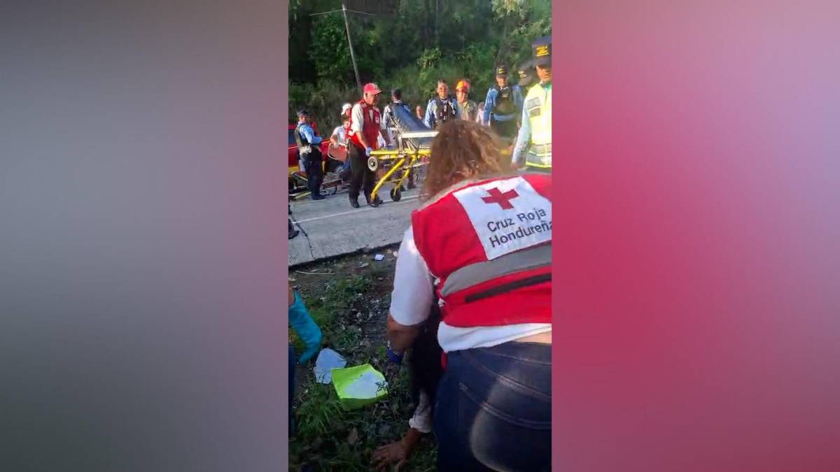 Imágenes impactantes del fatal  accidente en Santa Bárbara