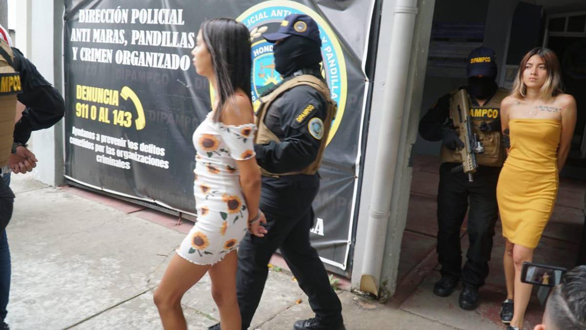  Los cinco pandillero fueron capturados por agentes de la Dirección Policial Anti Maras y Pandillas Contra el Crimen Organizado (Dipampco).