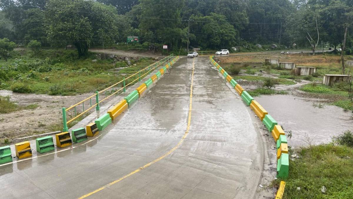 Tormenta Sara pone a prueba los vados de San Pedro Sula