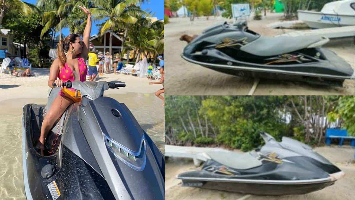 La moto acuática en la que se transportaba la hondureña Angie Samantha Peña, desaparecida desde el pasado 1 de enero en el Caribe de Honduras, fue hallada este martes en una playa privada de un cayo en Belice, informaron su padre, Walter Peña, y un oficial de la Marina Mercante del país centroamericano.