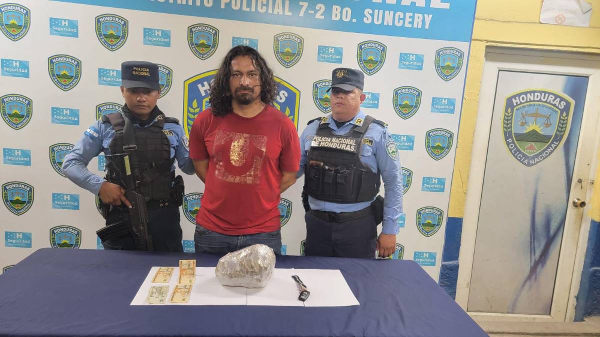 Capturan en un mall de SPS a “El Camello” por tráfico de drogas