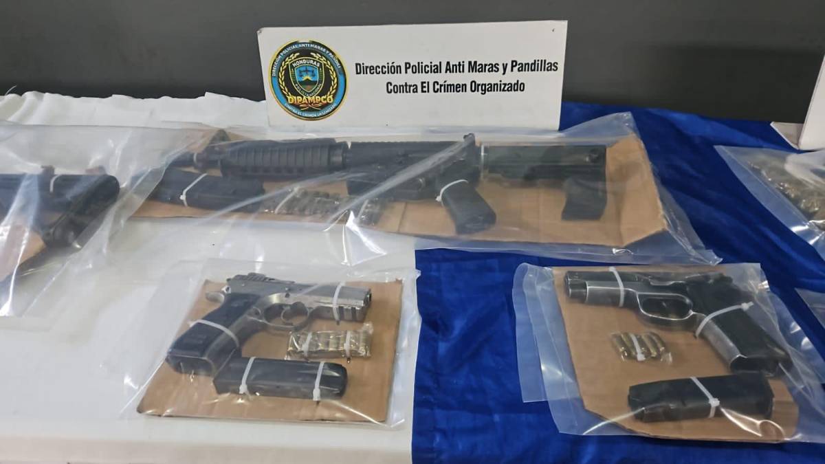 Capturan a cinco presuntos miembros de la 18 en Chamelecón