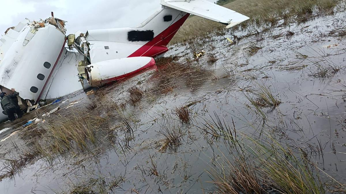 Incautan jet que dejaron abandonado en Gracias a Dios y que salió de Venezuela