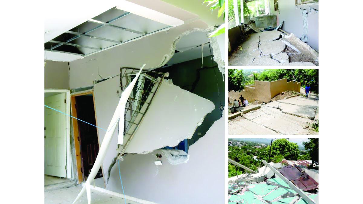 Los damnificados aceptaron salir de sus casas, ya que si arrecian las lluvias el peligro incrementa.