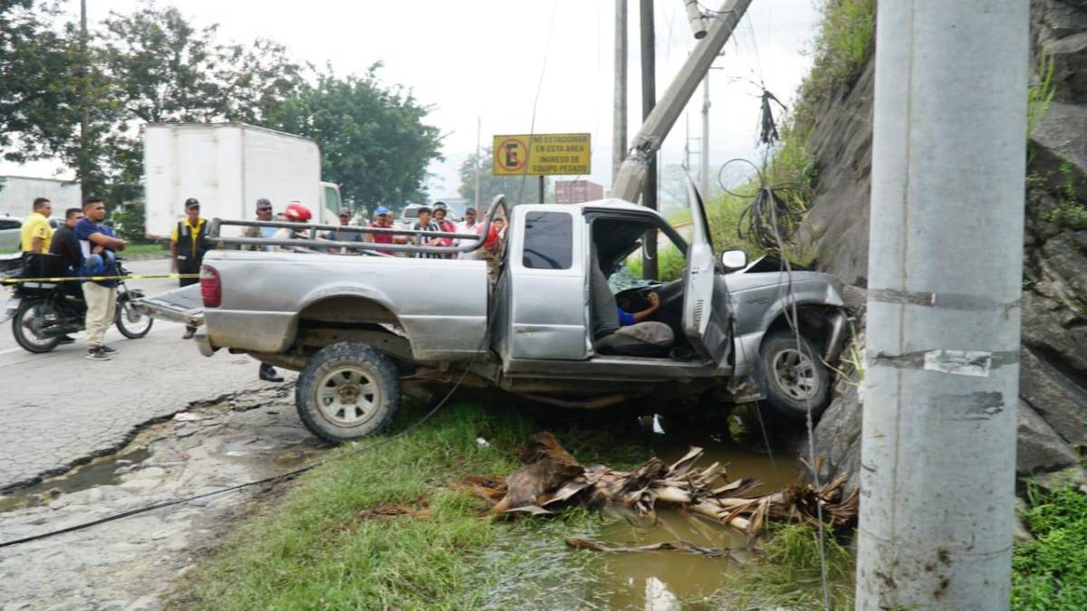 Impacto mortal: conductor causa su propia muerte en Choloma