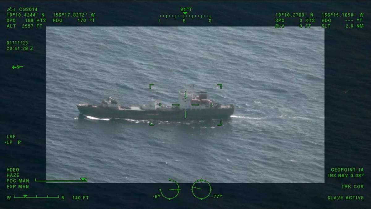 EEUU denuncia la presencia de un supuesto barco espía ruso cerca de Hawái