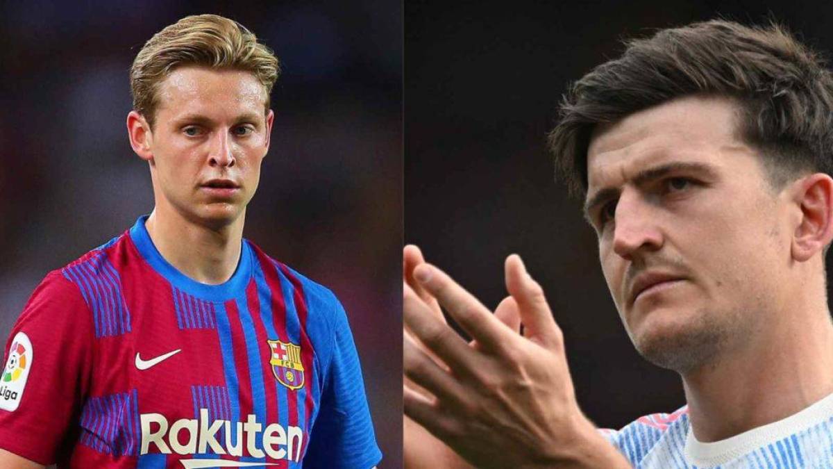 Sorpresa. Según ‘The Sun’, el Barça habría pedido al Manchester United a Maguire como intercambio de Frenkie De Jong. Sin embargo, el propio club inglés habría rechazado la opción.