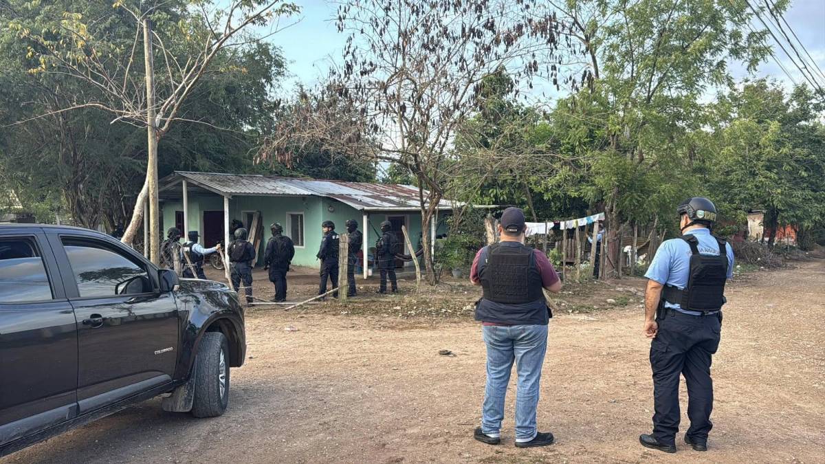 Cae alias el Patrón, presunto líder de la peligrosa banda Los Copanecos, en Olanchito