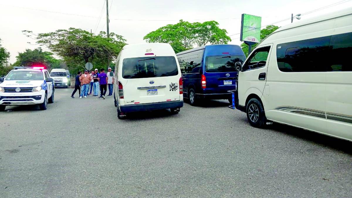 Motoristas: “Ya estamos pagando prácticamente una extorsión diaria y ya no podemos”