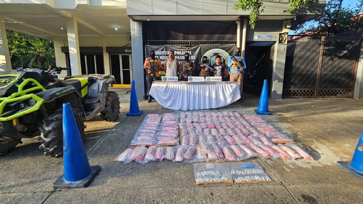 Caen el Guachi y el Pichete con sustancias prohibidas valoradas en L5 millones