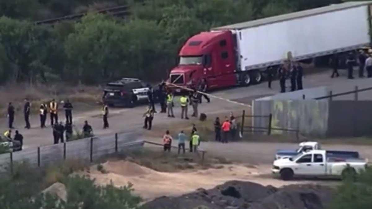 ¡Tragedia en Texas! Encuentran a 46 migrantes muertos dentro de un camión en San Antonio