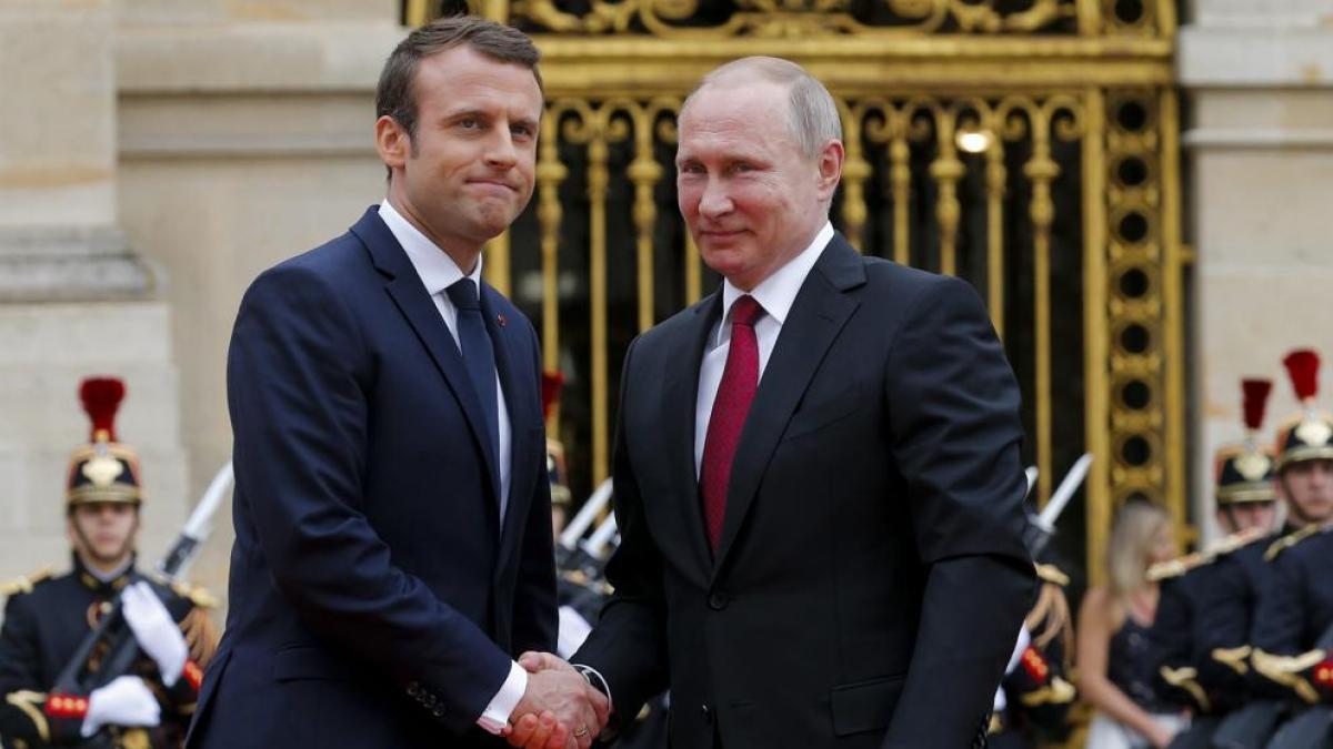 Macron y Putin inician diálogo clave en medio de tensión máxima sobre Ucrania