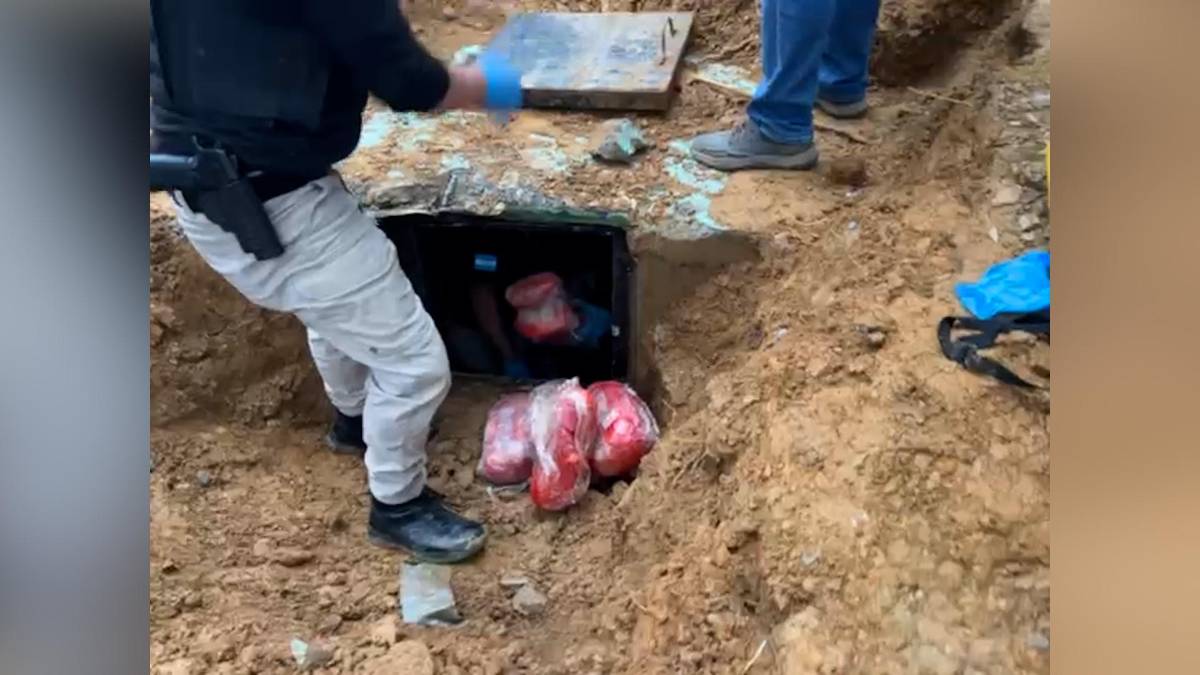 El oscuro escondite de la MS-13: lo que encontraron dentro del búnker subterráneo en Omoa