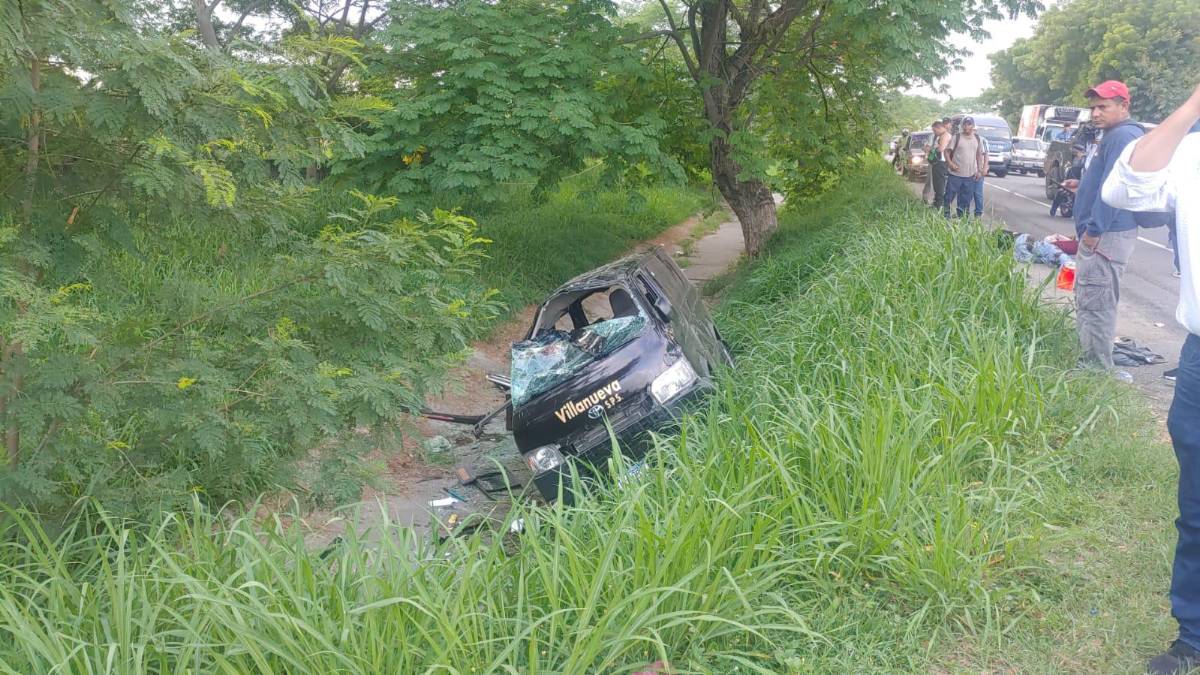 Al menos 7 heridos deja accidente de rapidito en Villanueva, Cortés