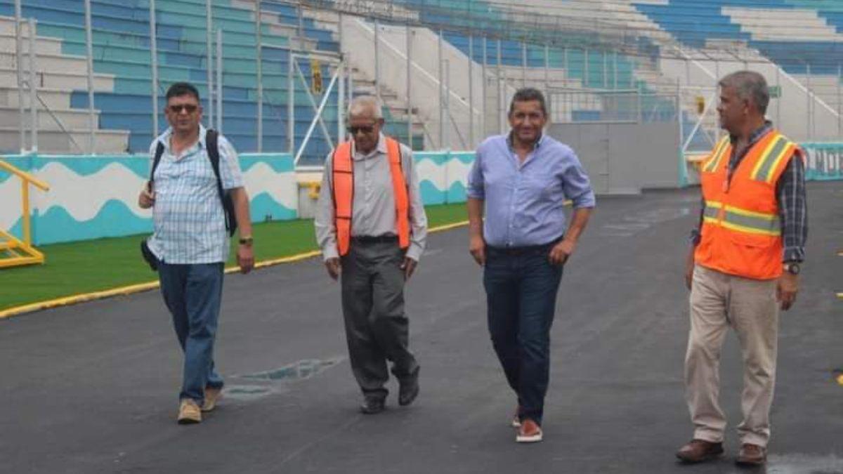 Moncada ha sido muy claro en varias ocasiones donde ha destacado que las obras para remodelar la instalación deportiva no pararán y que siempre van a ver mejoras.