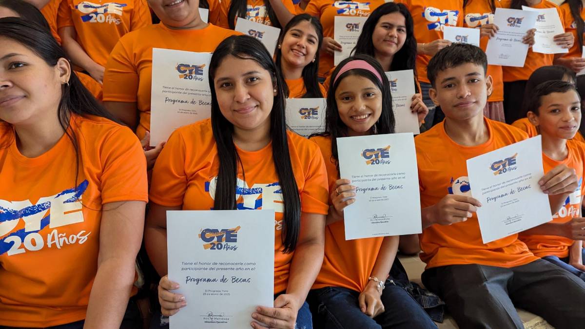 OYE cumplió 20 años creando para que jóvenes hondureños.