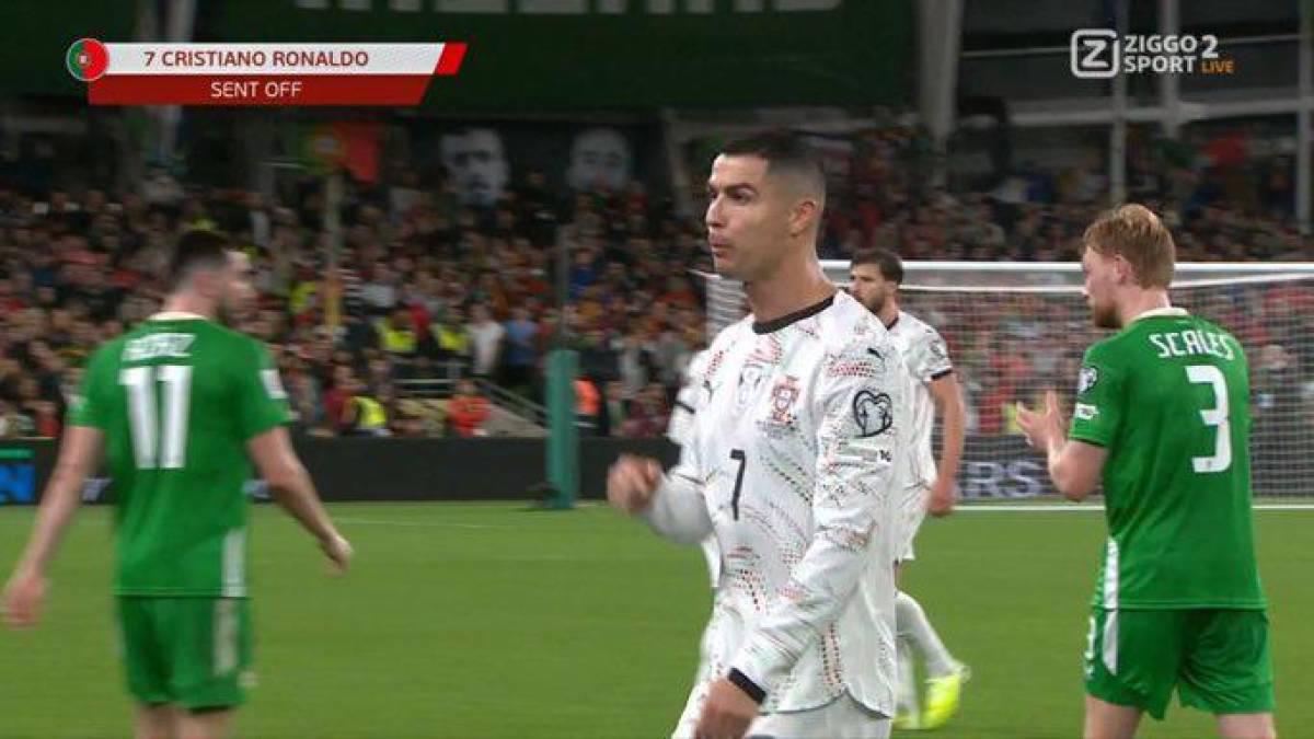 Cristiano perdió el control: expulsado, burla y duro golpe antes del Mundial