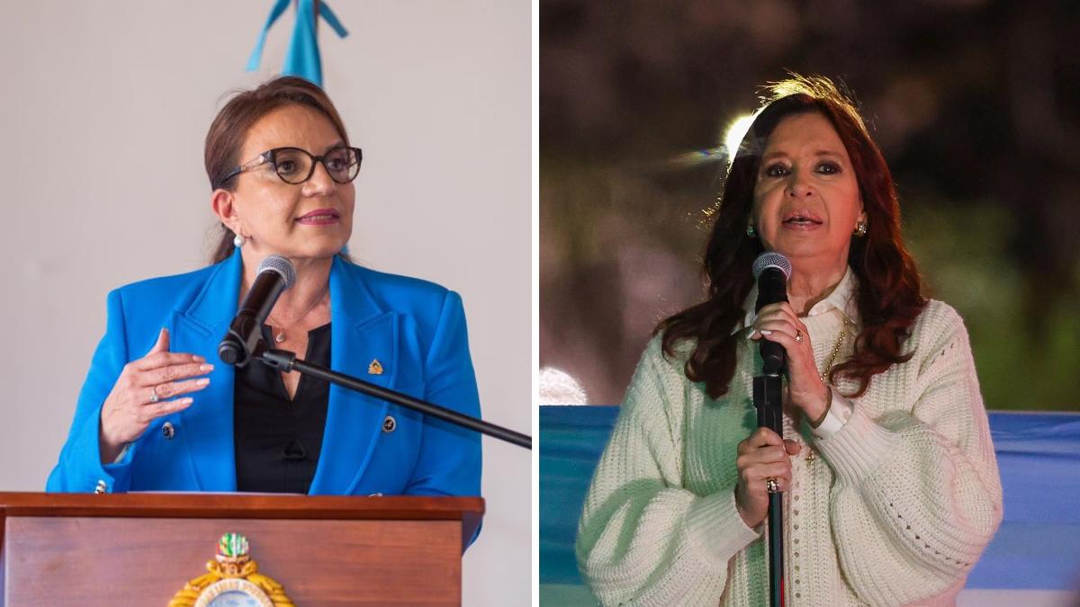 Xiomara Castro expresa su “enérgica condena” por el intento de asesinato a Cristina Fernández