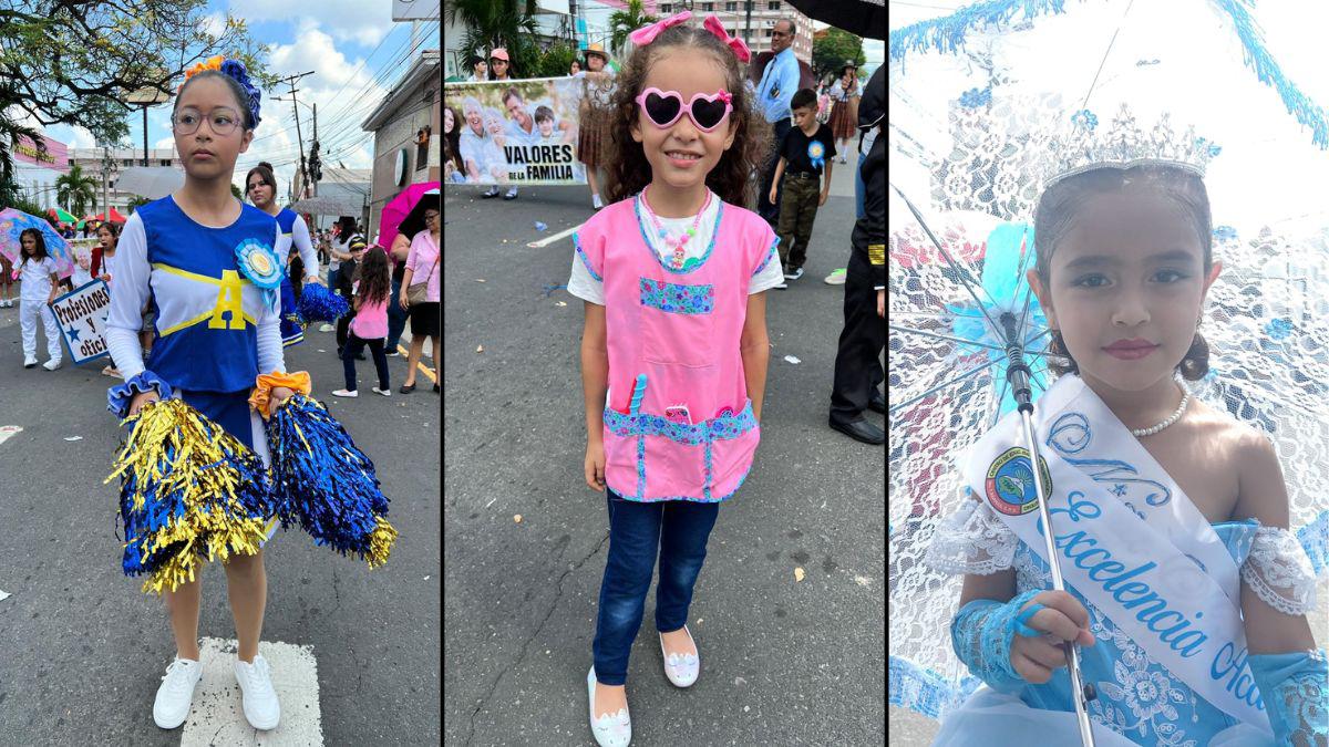 ¡Niños se lucen! Antesala del 15 de septiembre en San Pedro Sula