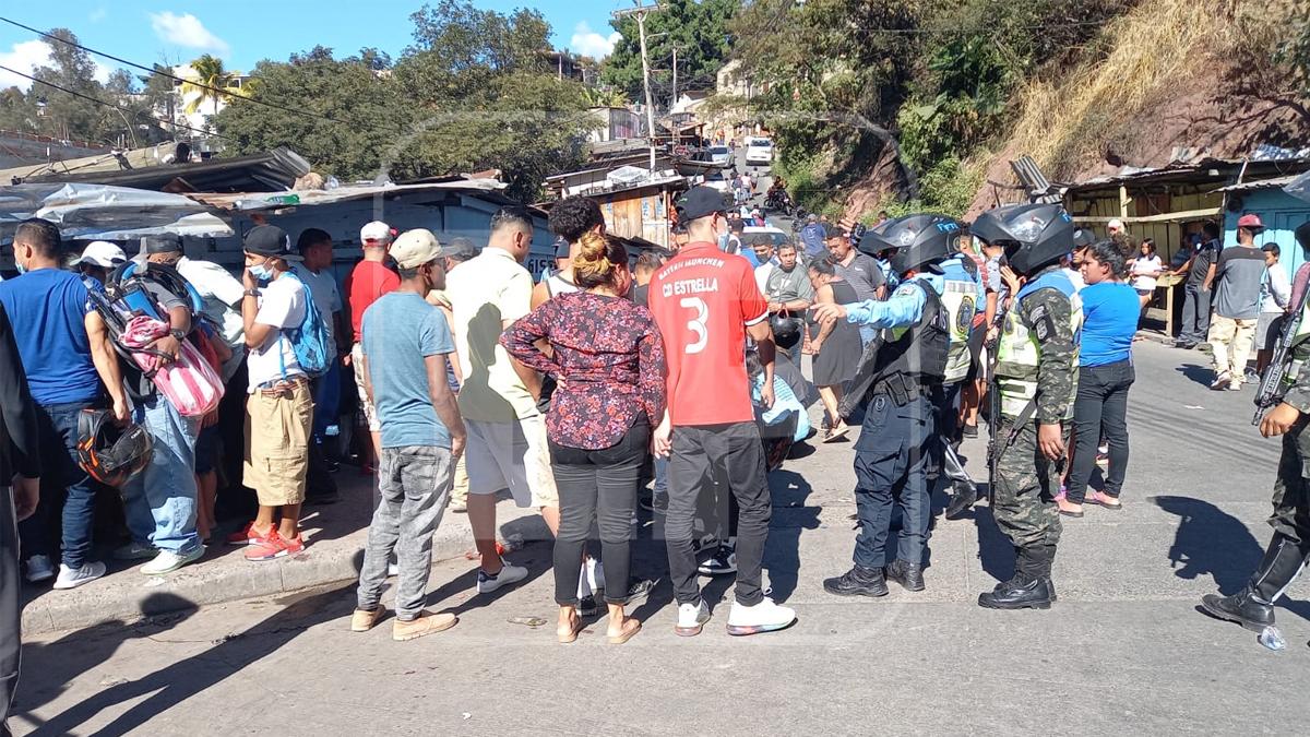Acribillan a tres personas en colonia Villa Nueva de Tegucigalpa