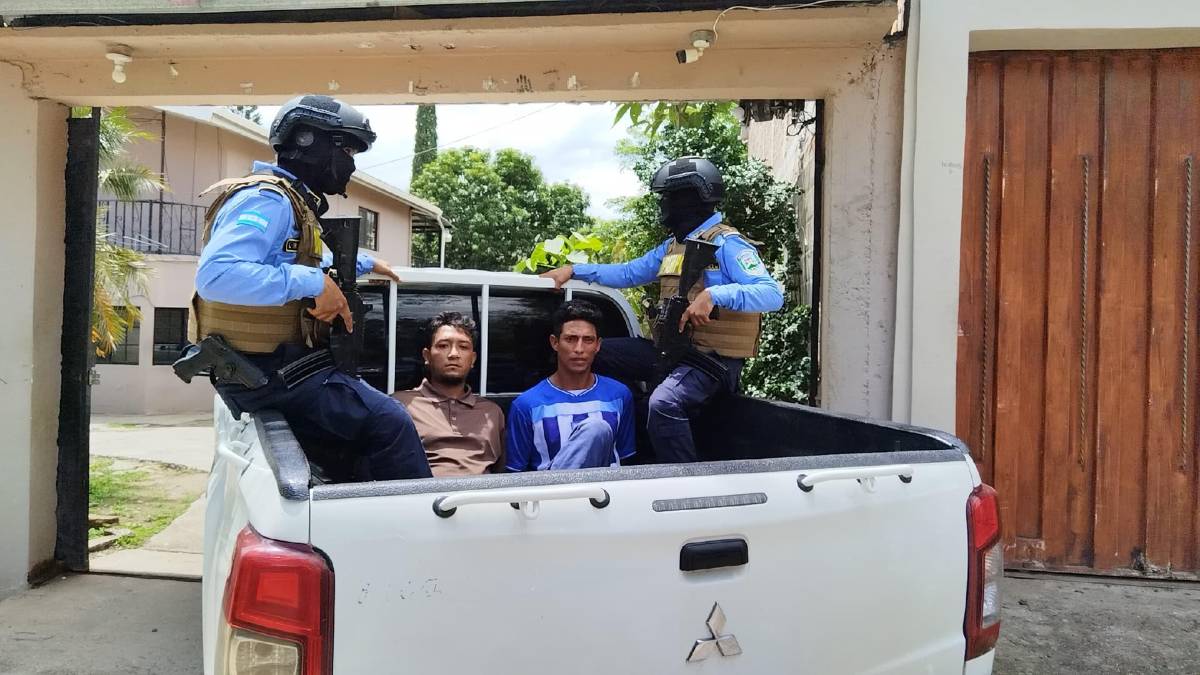 Cae red dedicada a trasladar droga mediante encomiendas en Comayagua
