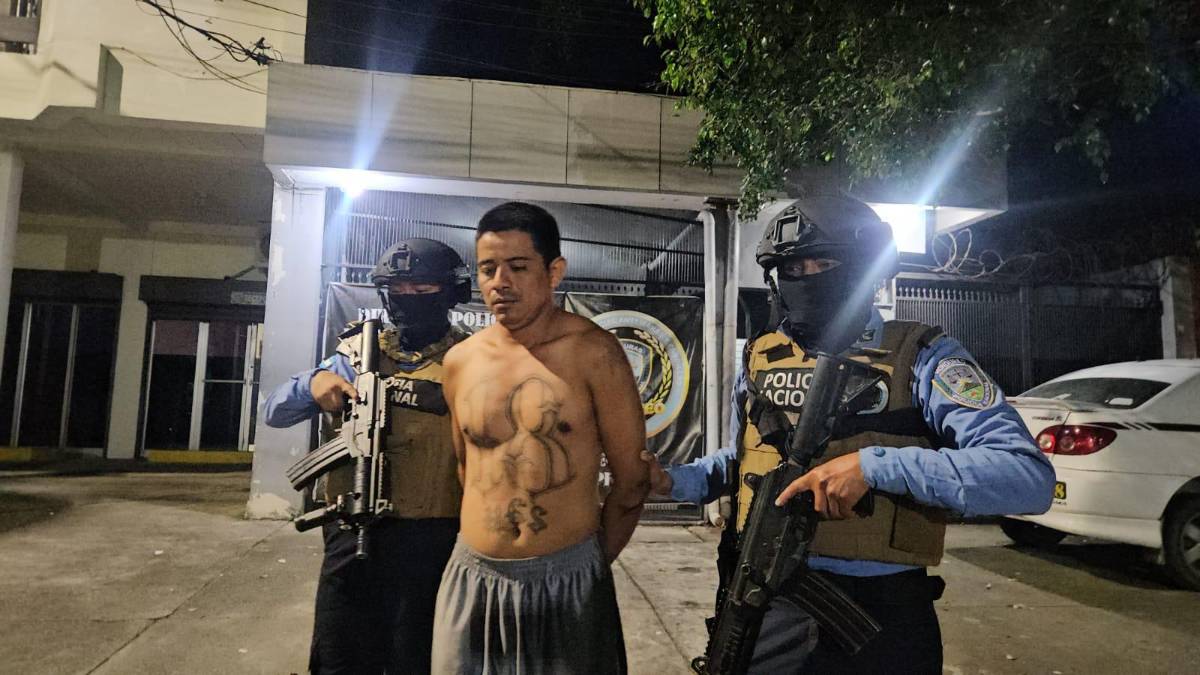 Capturan a “Legendario”, cabecilla de la 18 en La Lima