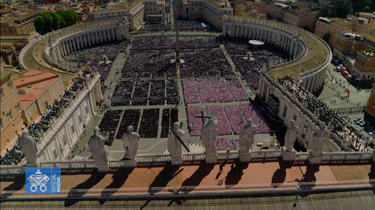 Funeral Papa Francisco: Así lució la Plaza de San Pedro