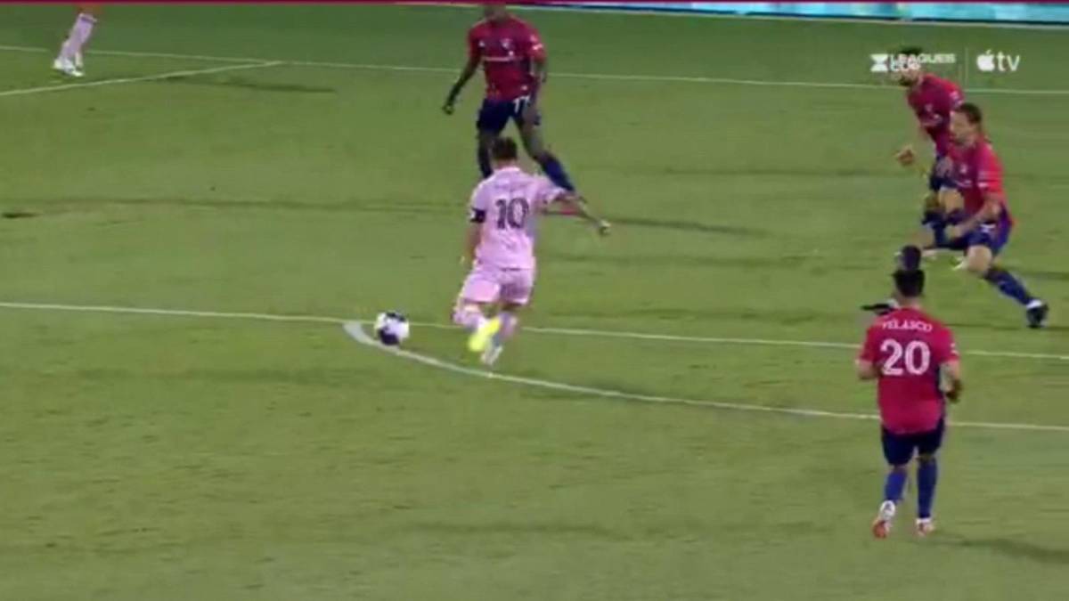 FC Dallas-Inter Miami: El letal zurdazo de Messi en la Leagues Cup