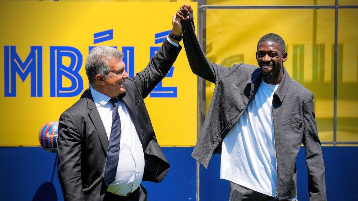 Dembélé y el Barcelona llegan a un acuedo: “Ha sido largo, pero ahora todo el mundo está contento”