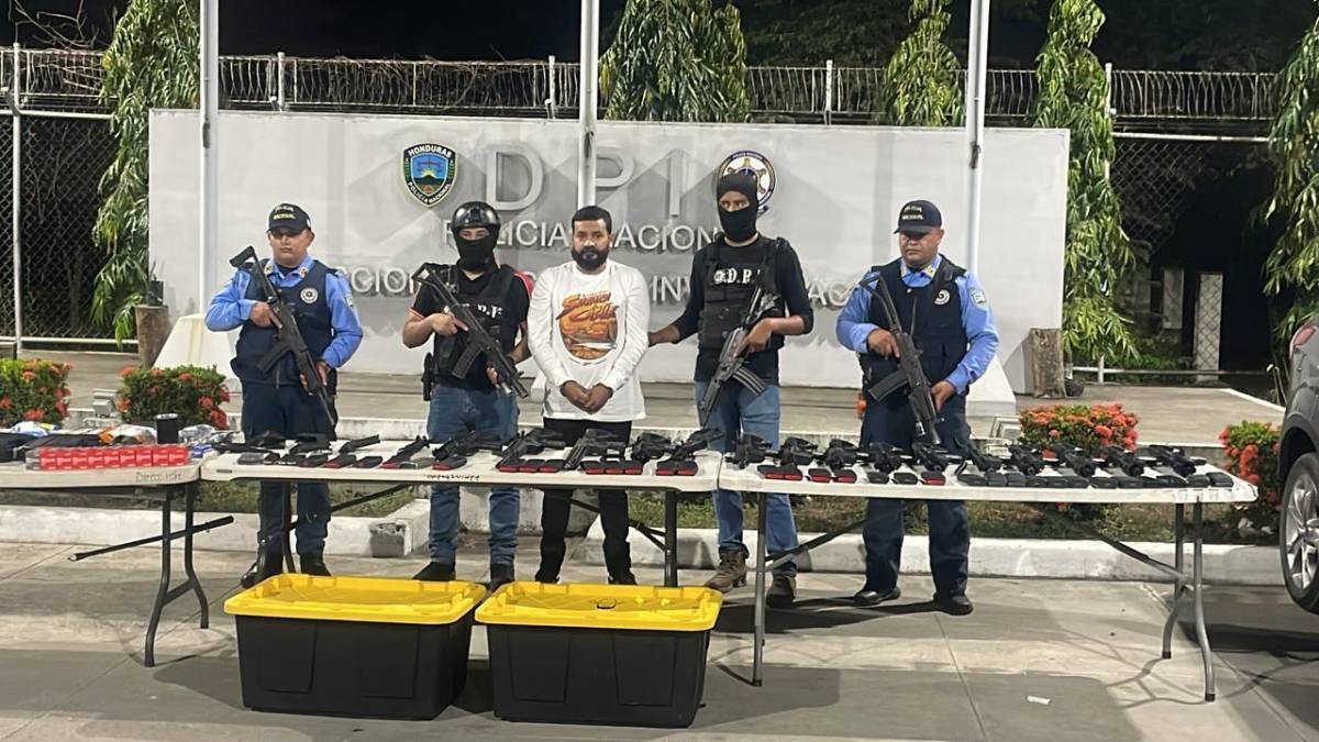 El sospechoso fue llevado a las instalaciones de la DPI.