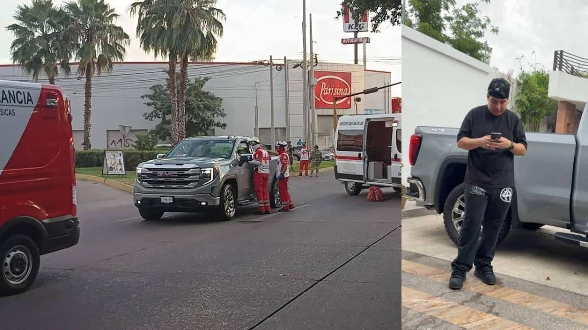 Matan a balazos a narcotiktoker y acompañante en su GMC