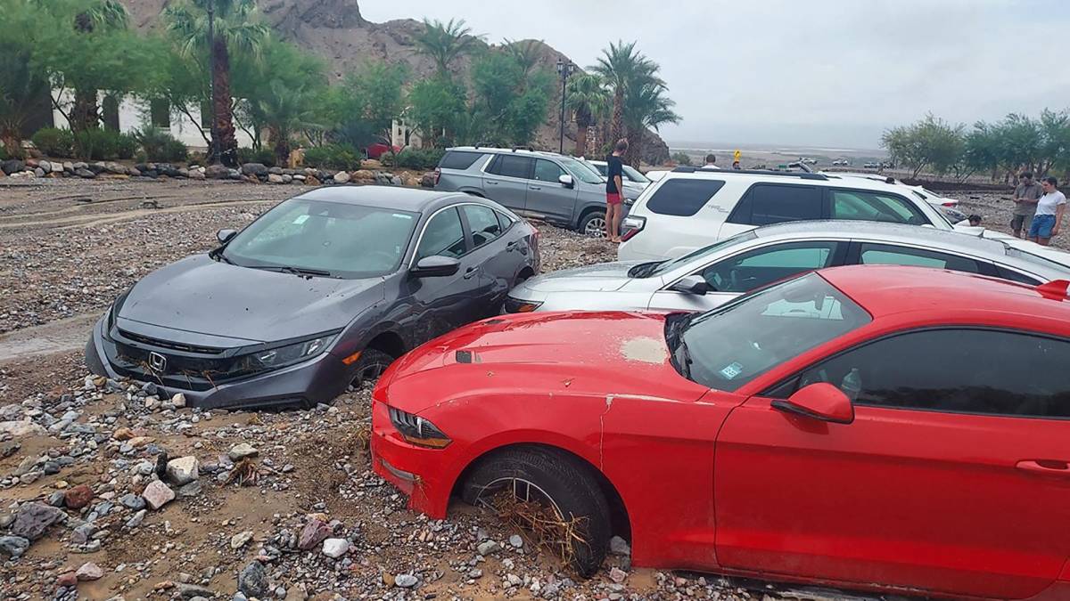 Este año, el Valle de la Muerte solo había registrado 0,1 centímetro de lluvia, el comienzo más seco durante julio desde 1953, cuando no llovió en absoluto.