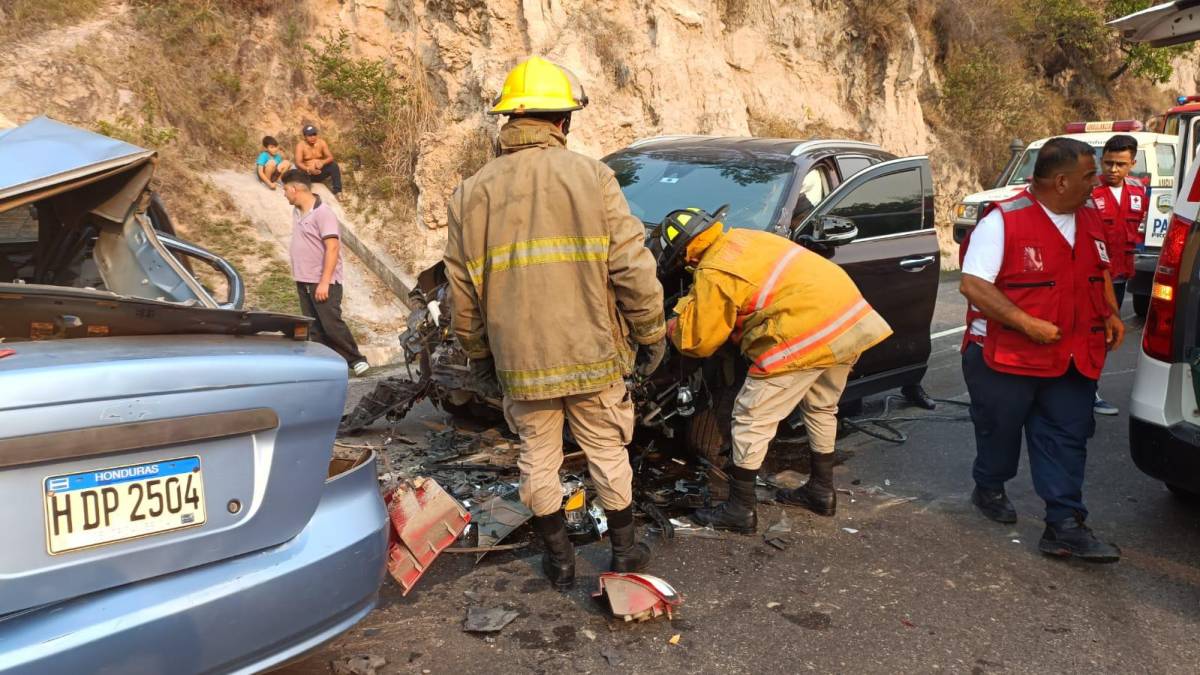 Tres muertos y tres heridos en accidente en Comayagua
