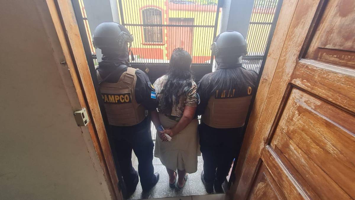 Doña fue arrestada por la Dipampco.