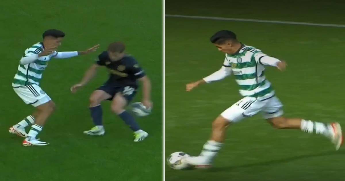 Luis Palma mostró sus primeros destellos en su debut con el Celtic Luis Palma mostró sus primeros destellos en su debut con el Celtic