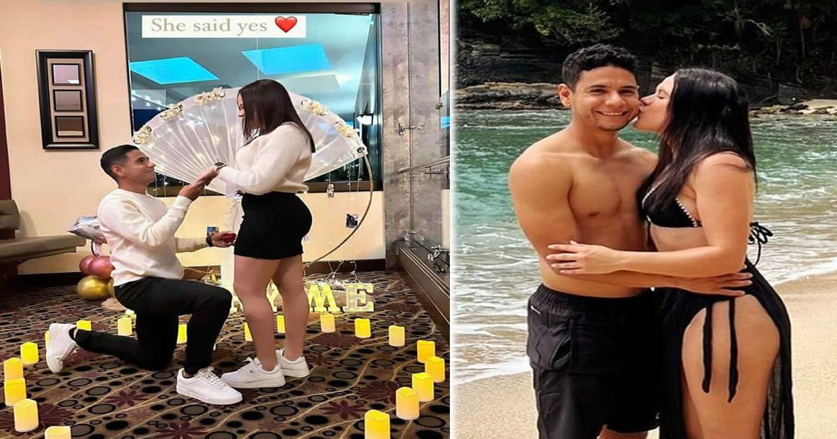 Futbolista olímpico le pidió matrimonio a su novia tras proclamarse campeón