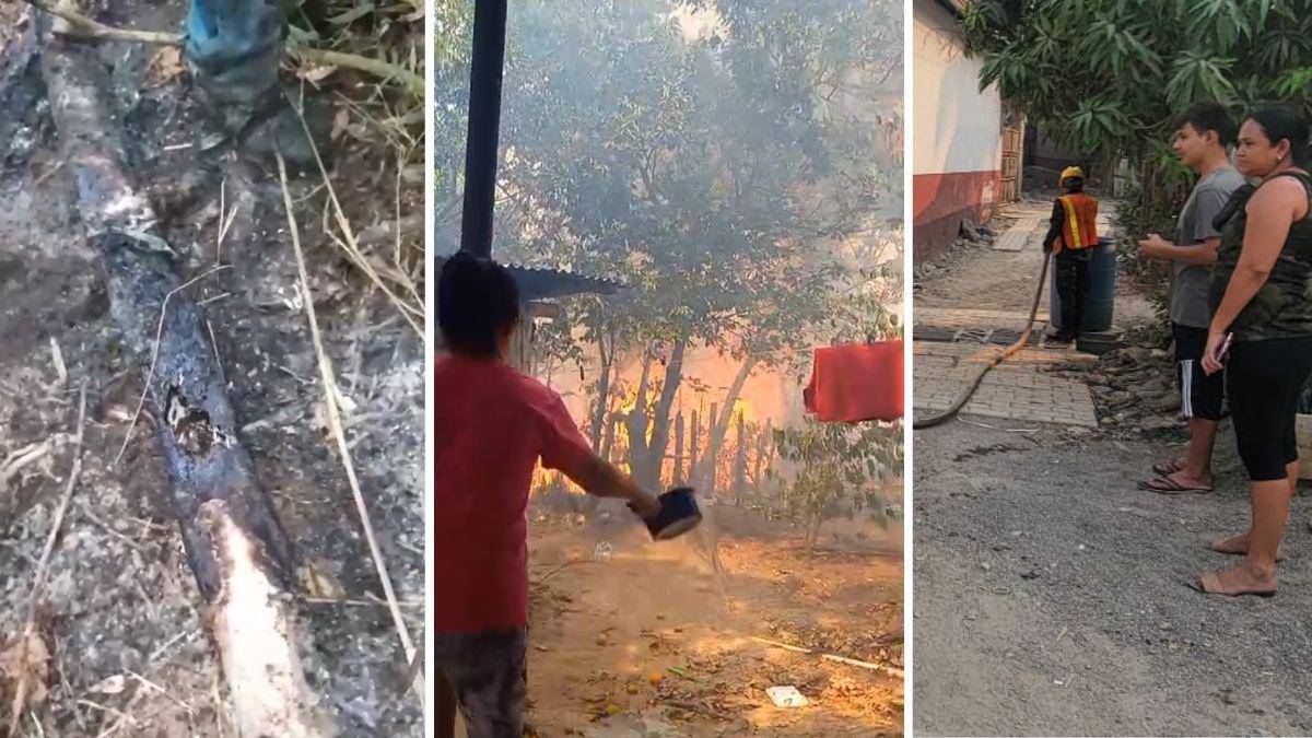 $!Emergencia por incendios forestales y escasez de agua en zonas altas de El Merendón