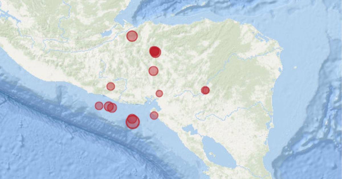 Copeco registra más de 50 temblores en cinco días