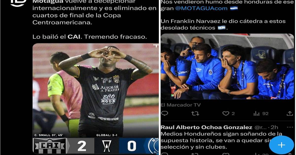En Panamá se burlan tras eliminar a Motagua: “Hijos en selección y clubes” En Panamá se burlan tras eliminar a Motagua: “Hijos en selección y clubes”