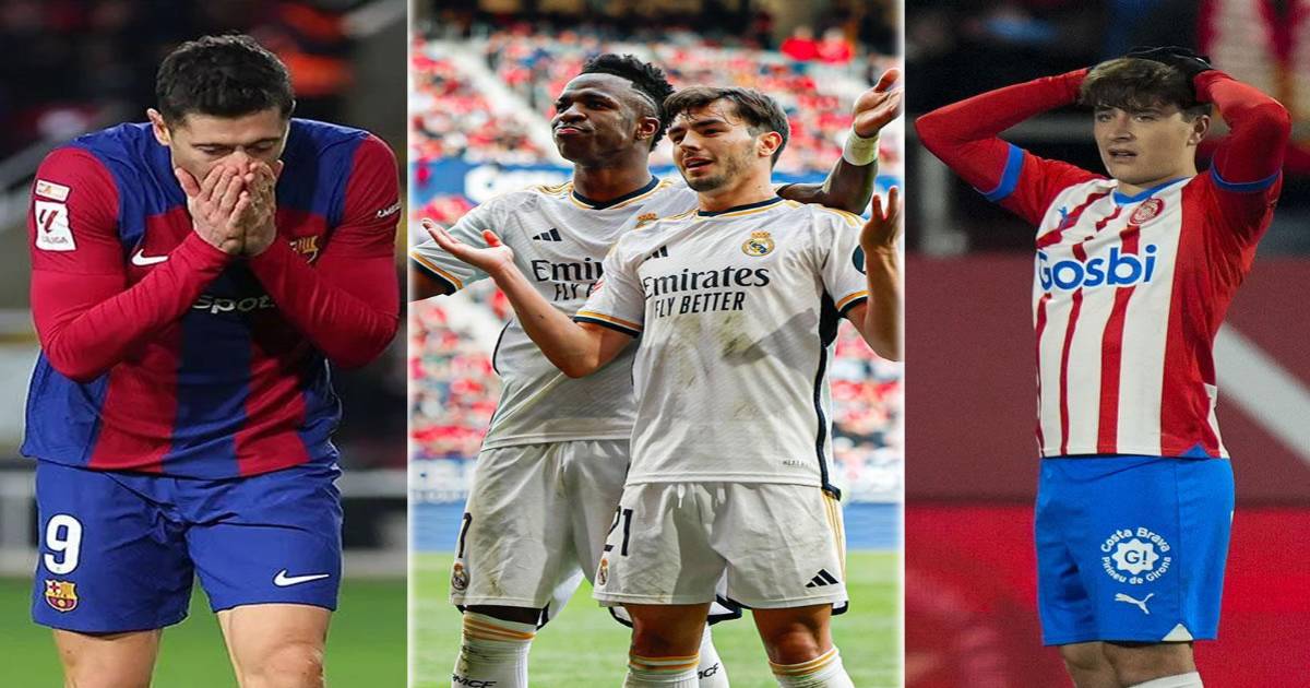 Clasificación de LaLiga tras la victoria del Real Madrid y el revés del Girona