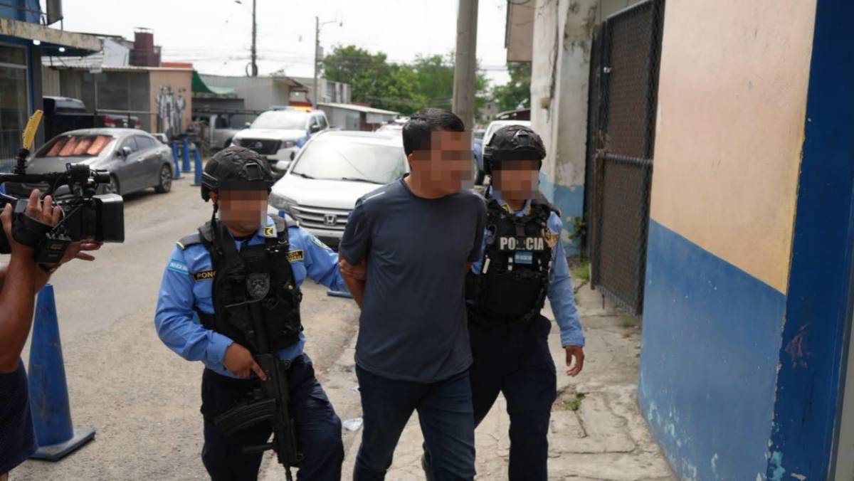 Capturan a mexicano por sustraer con celular más de L190 mil de cajeros automáticos en SPS