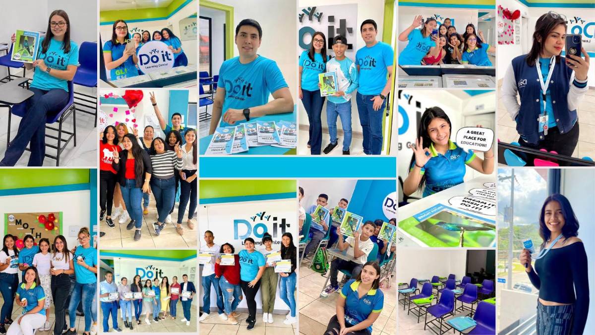 Estudiantes de la academia.