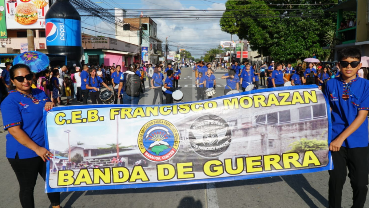 Banda del Instituto Francisco Morazán.