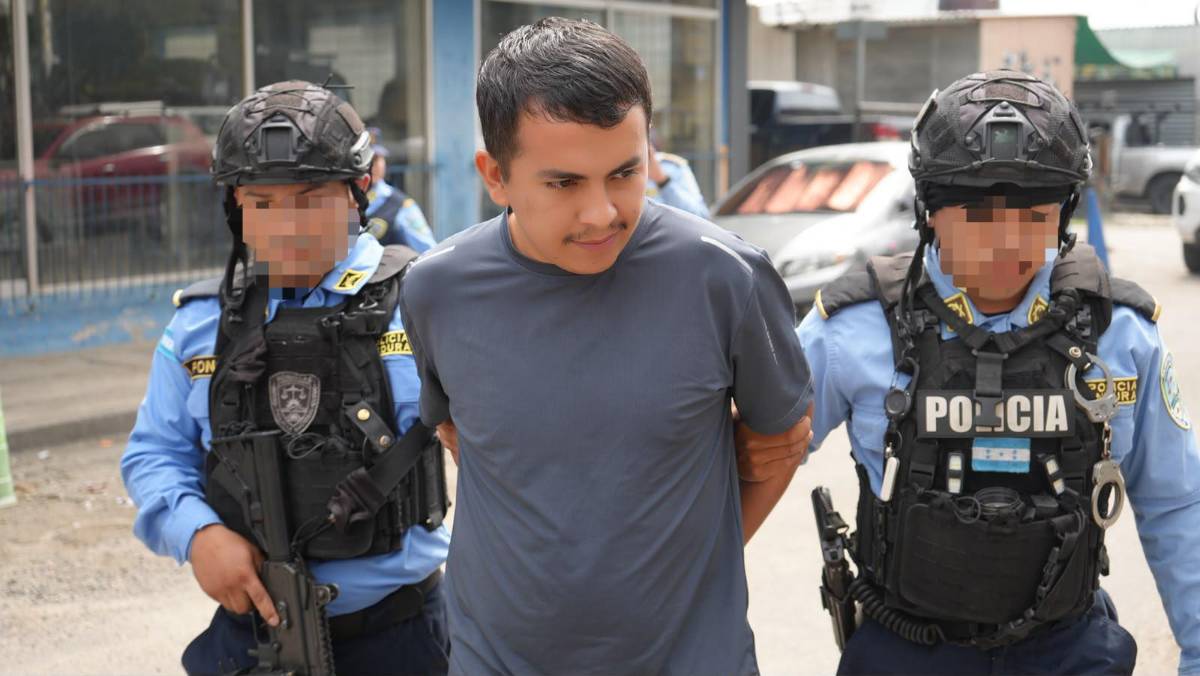 Capturan a mexicano por sustraer con celular más de L190 mil de cajeros automáticos en SPS