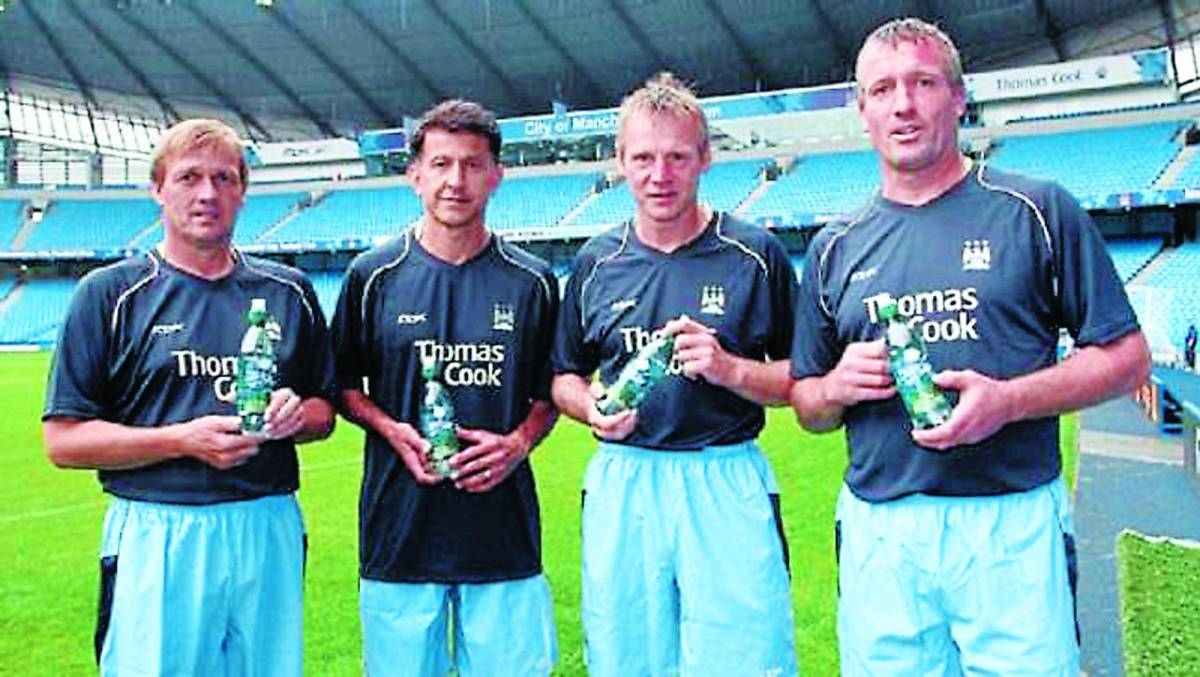 Osorio estuvo en el cuerpo técnico del Manchester City entre 2001 y 2005.