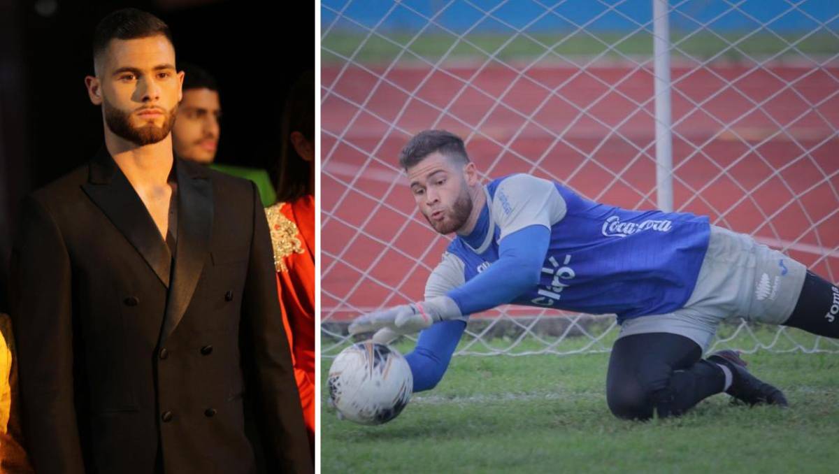 De la cancha a la pasarela: Futbolista hondureño incursiona en el mundo del modelaje