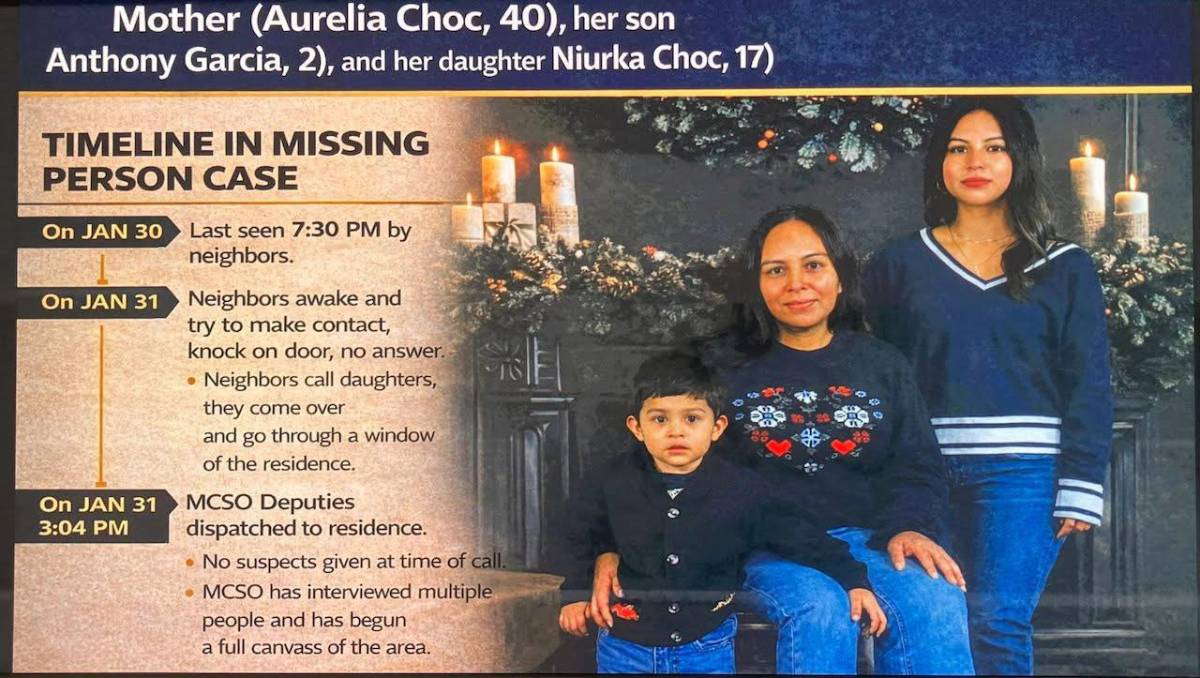 Identidad falsa y pasado criminal: sospechoso en desaparición de familia en Alabama