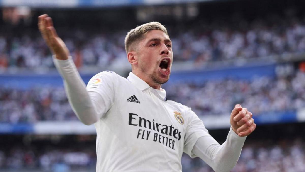 El golazo de Fede Valverde que aumentó la ventaja del Real Madrid ante el Barcelona